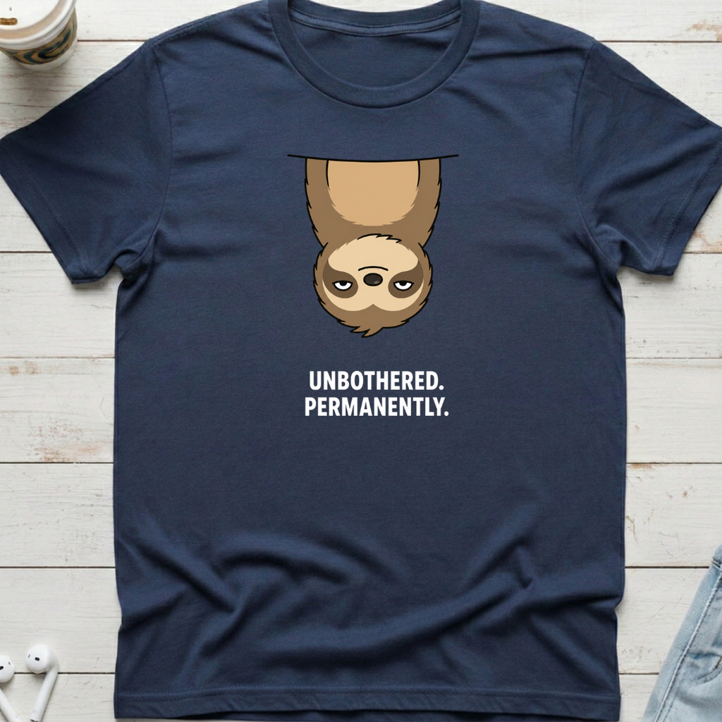 Unbothered Sloth Tee