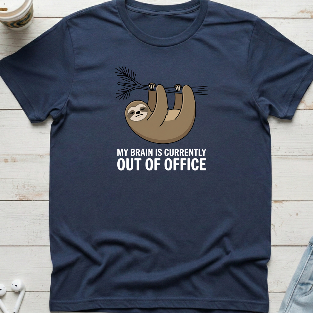 Out Of Office Sloth Tee