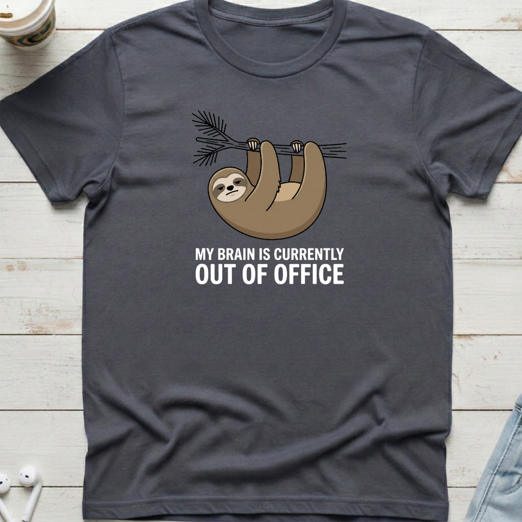Out Of Office Sloth Tee