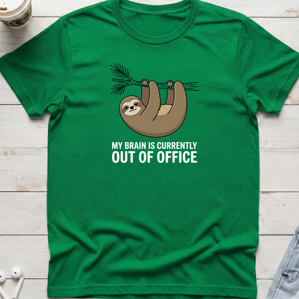 Out Of Office Sloth Tee