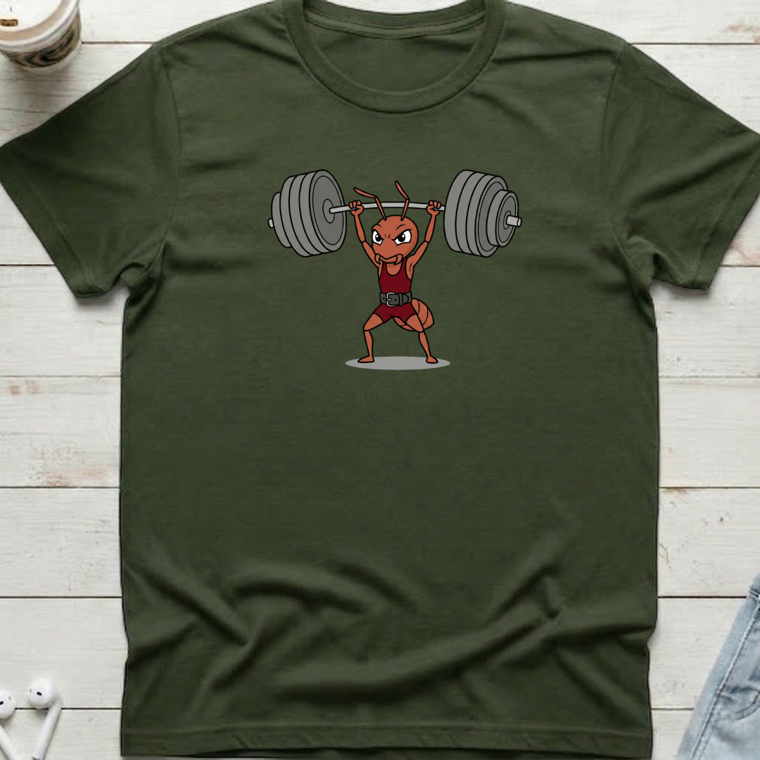 Ant Weightlifting Tee