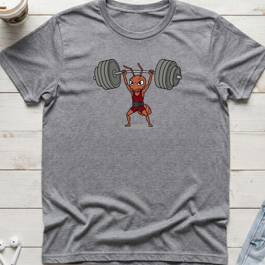 Ant Weightlifting Tee