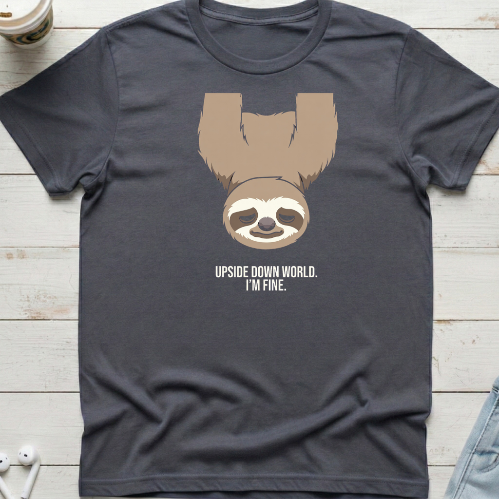 Upside Down Sloth Tee