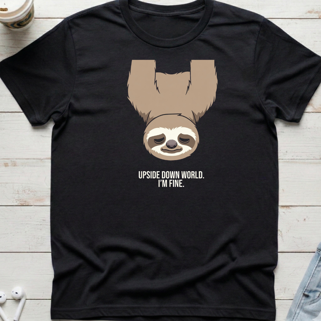 Upside Down Sloth Tee