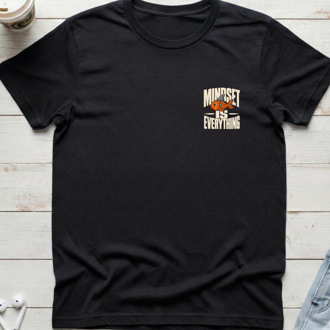 Mindset  Is Everything Pocket Tee