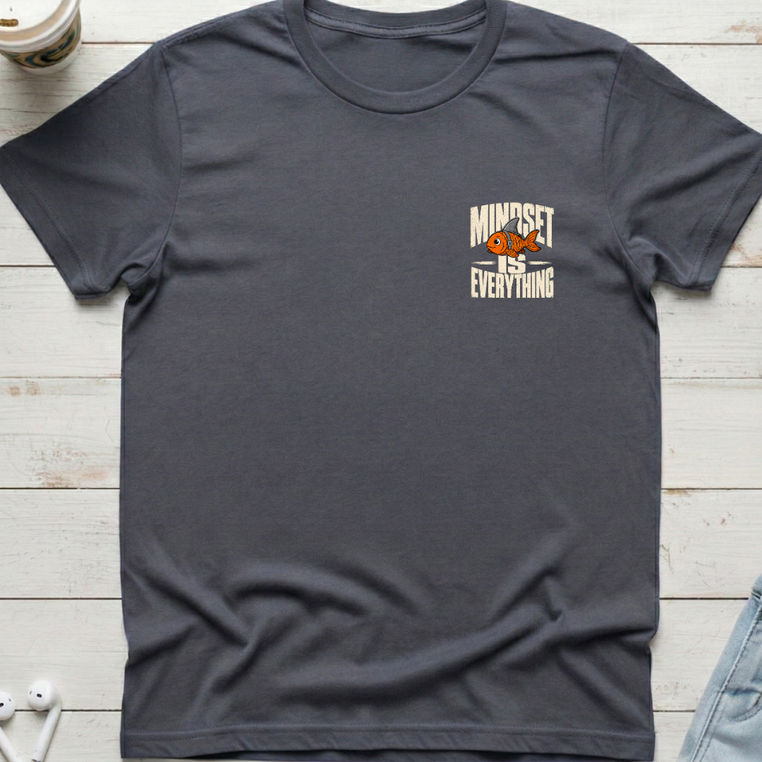 Mindset  Is Everything Pocket Tee