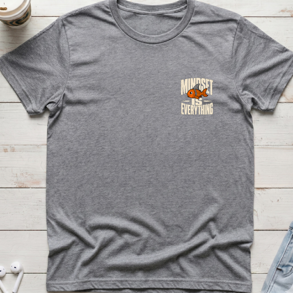 Mindset  Is Everything Pocket Tee