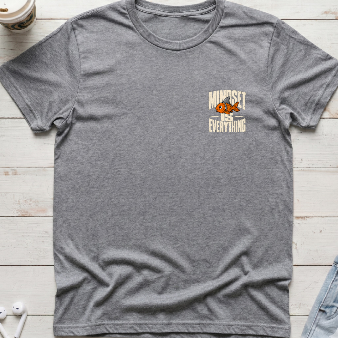 Mindset  Is Everything Pocket Tee