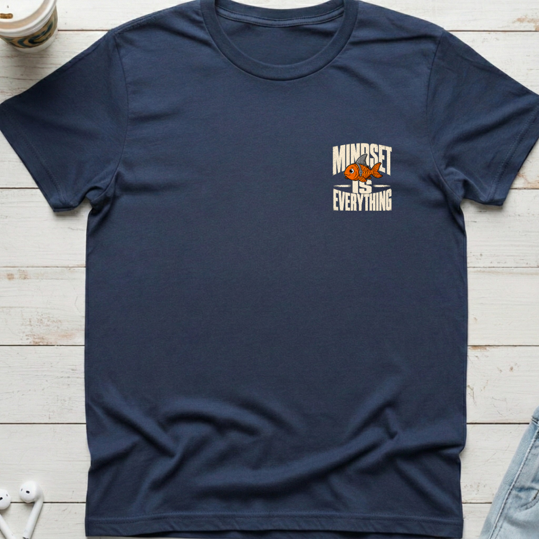 Mindset  Is Everything Pocket Tee