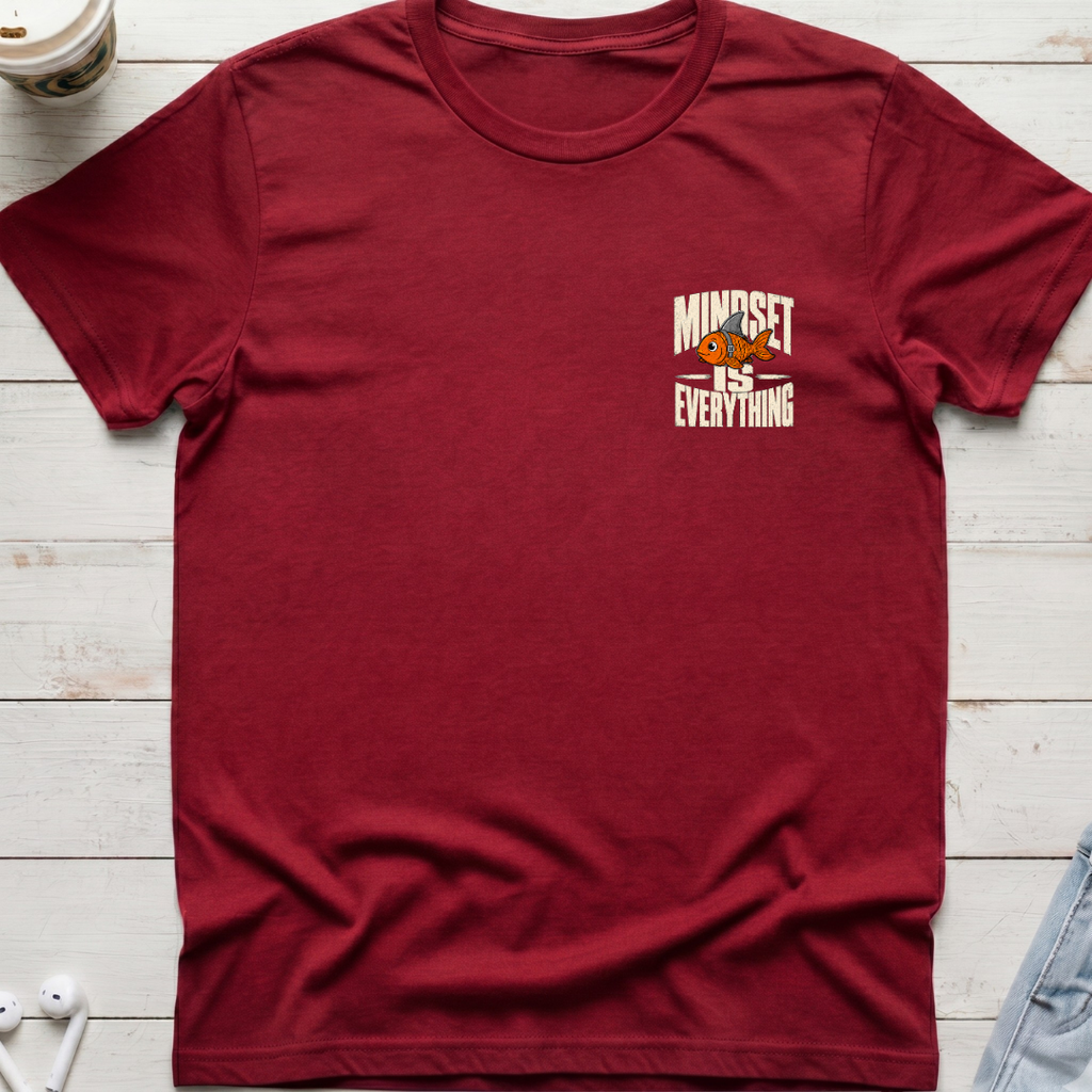 Mindset  Is Everything Pocket Tee