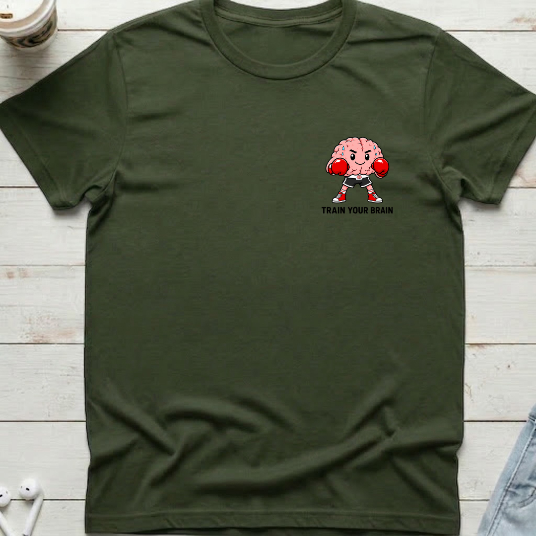 Boxing Brain Pocket Tee