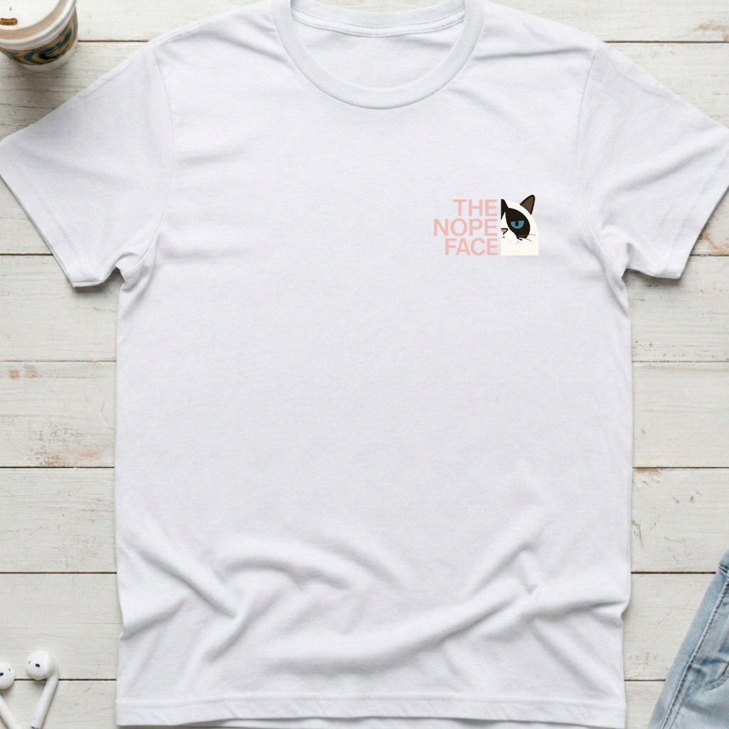Nope Face Pocket Tee