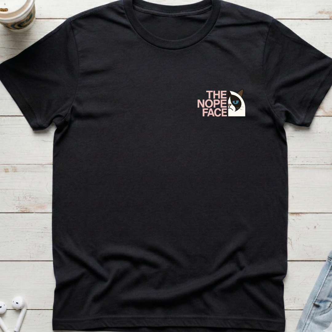 Nope Face Pocket Tee