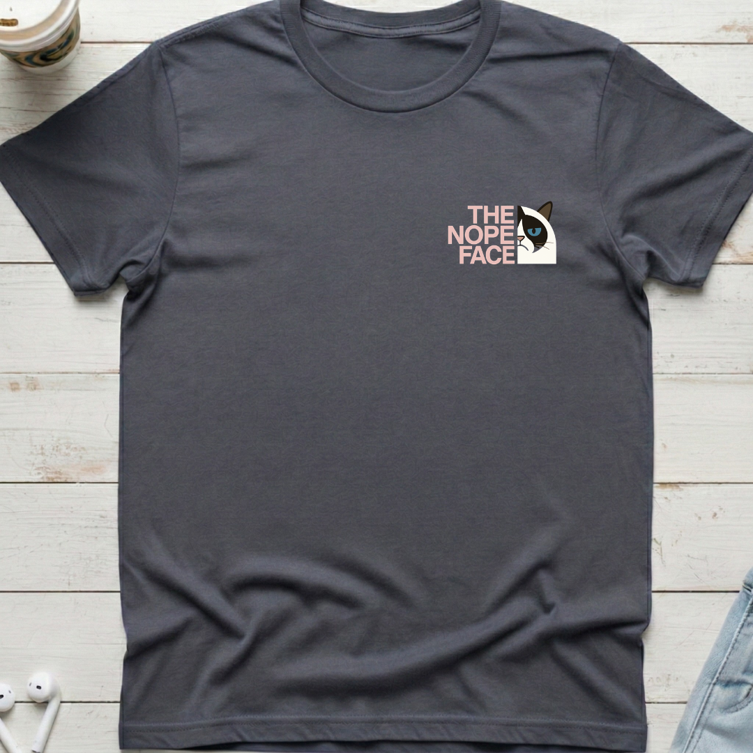 Nope Face Pocket Tee