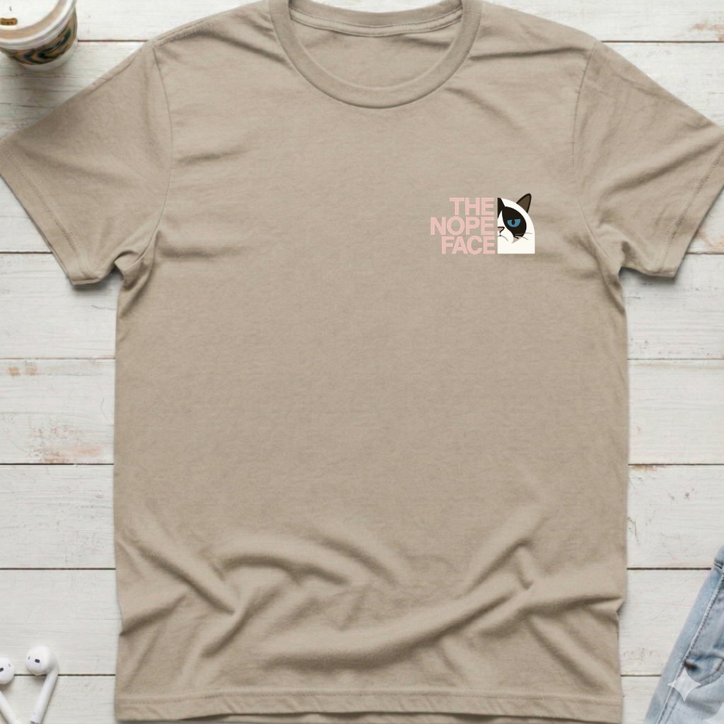 Nope Face Pocket Tee