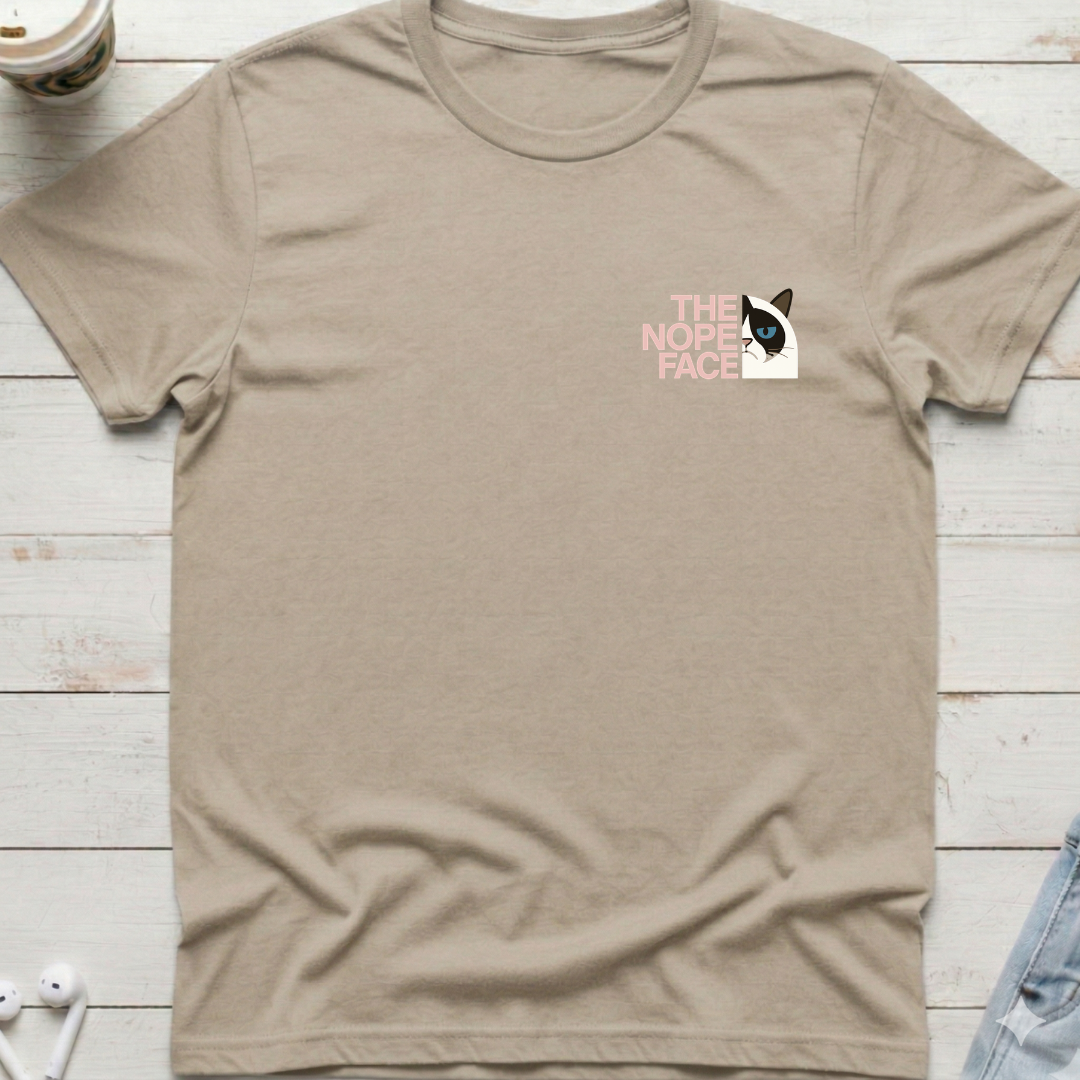 Nope Face Pocket Tee