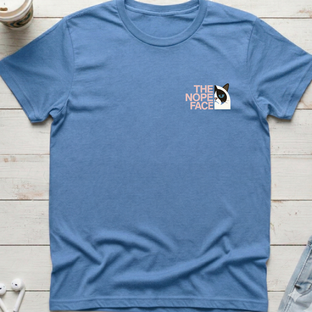 Nope Face Pocket Tee