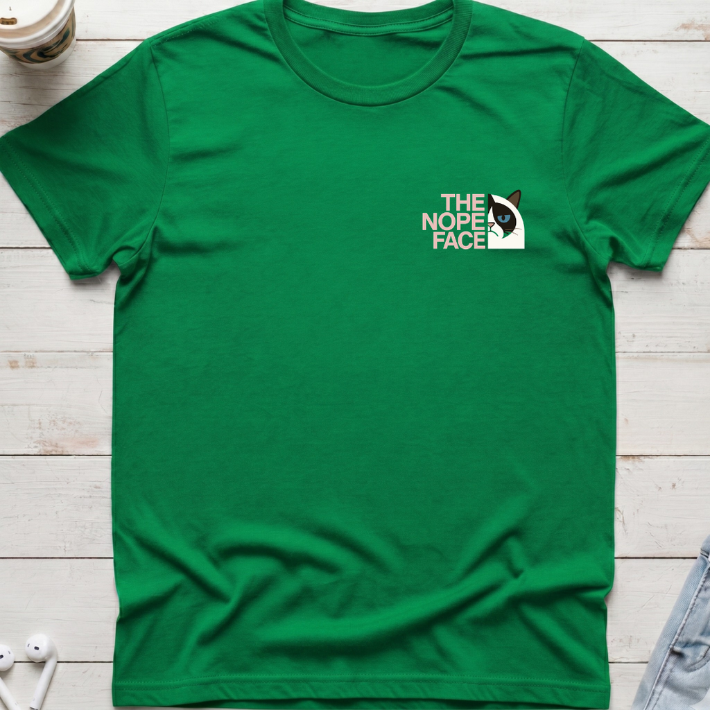 Nope Face Pocket Tee