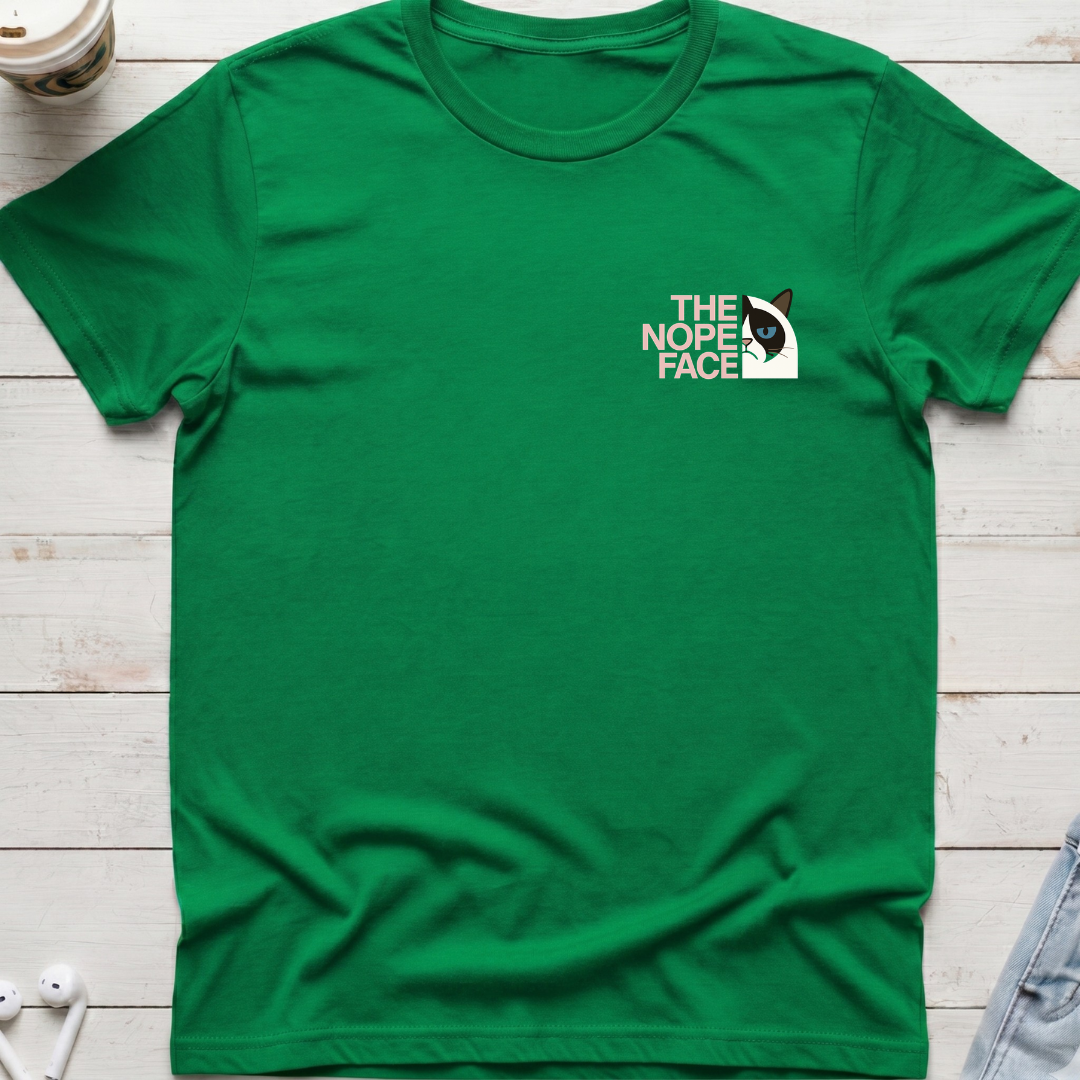 Nope Face Pocket Tee