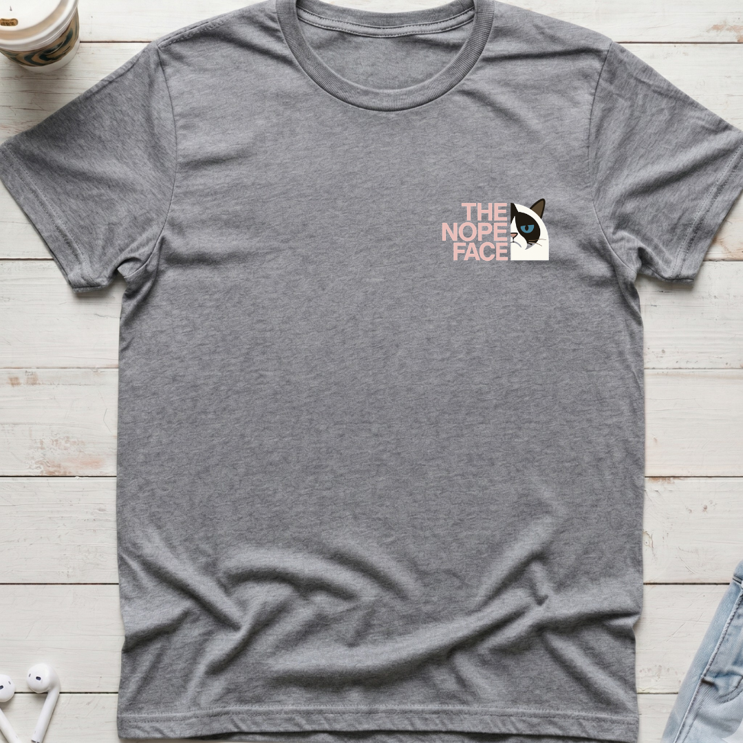 Nope Face Pocket Tee