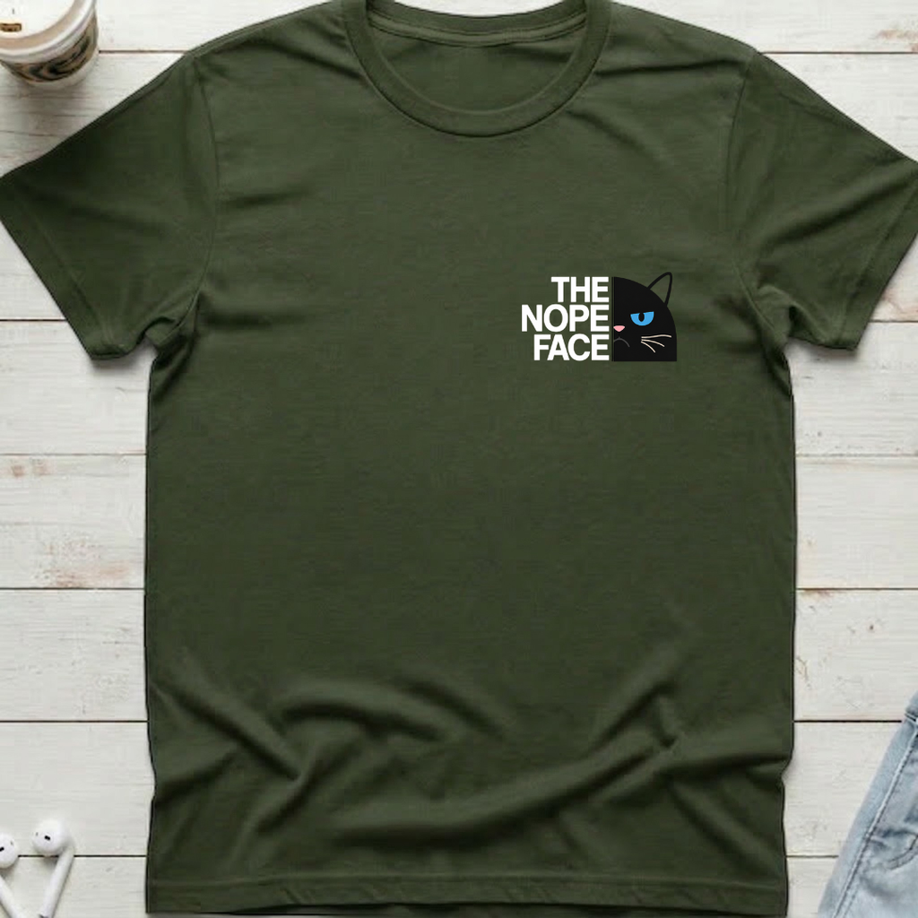 Nope Face Pocket Tee