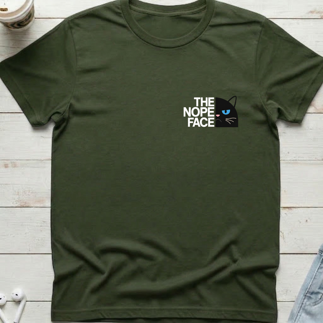 Nope Face Pocket Tee