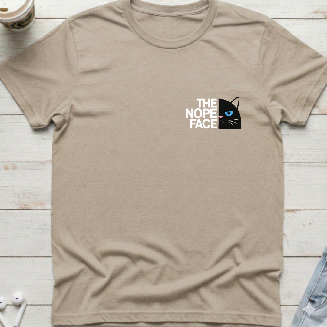 Nope Face Pocket Tee