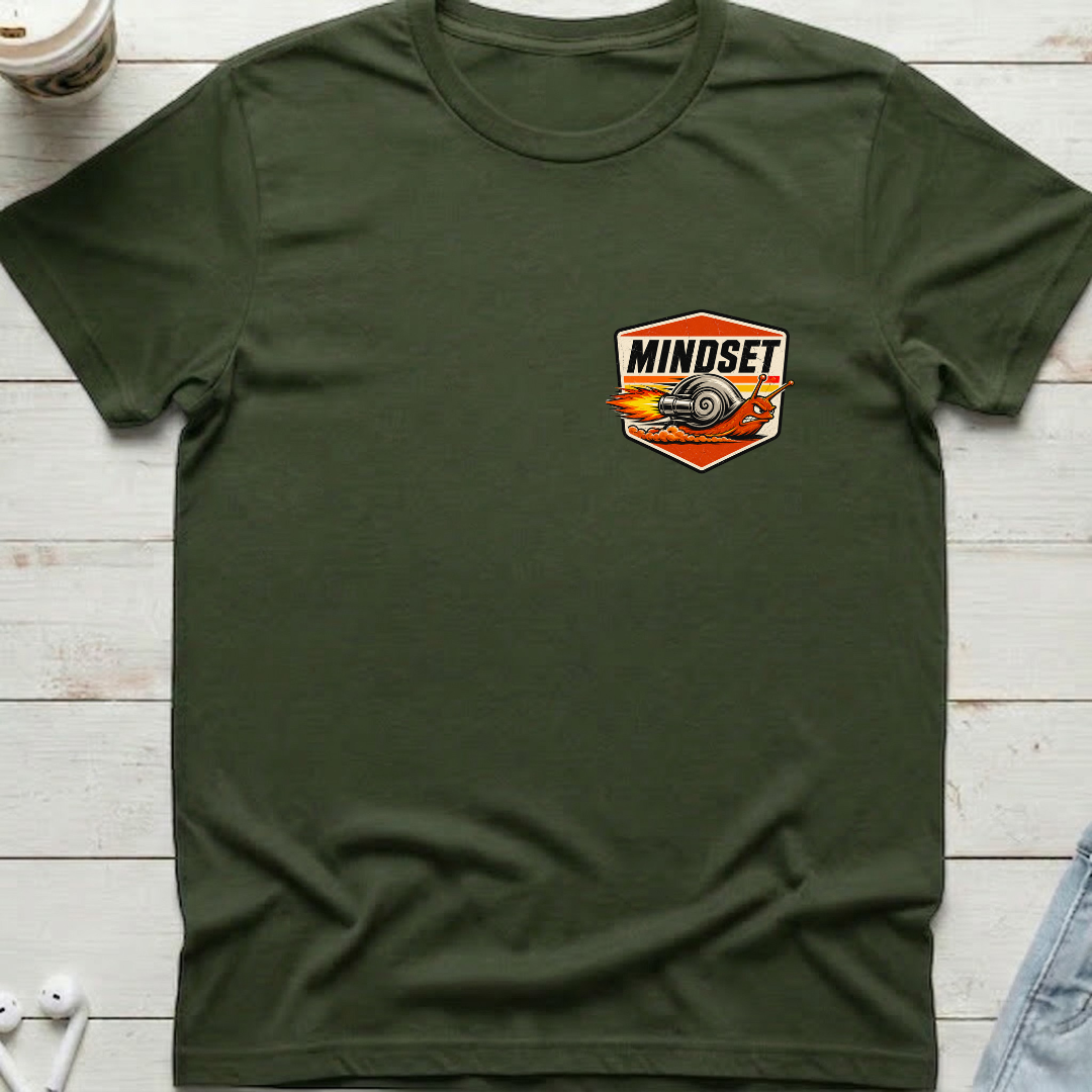 Snail Mindset Racing Tee