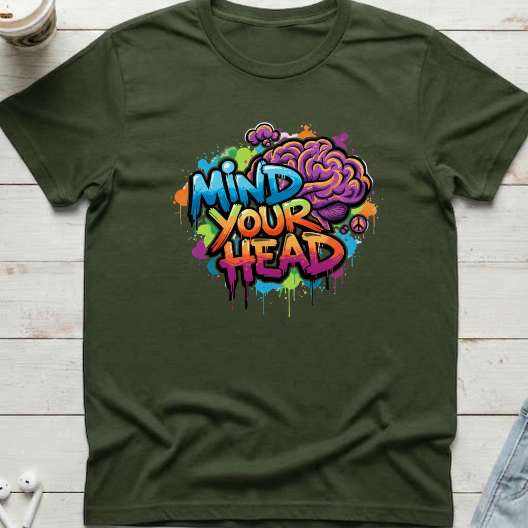 Mind Your Head Graffiti Tee