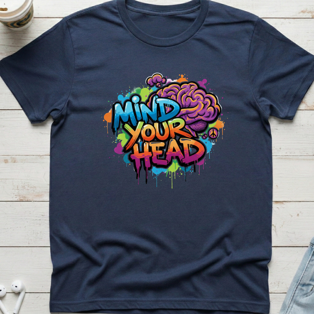 Mind Your Head Graffiti Tee
