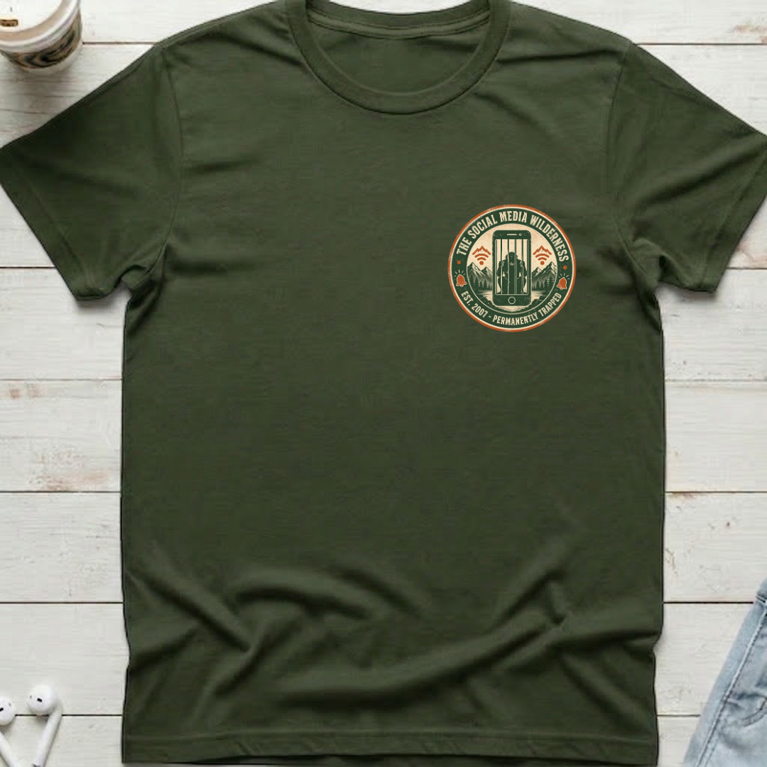 Social Media Wilderness Tee