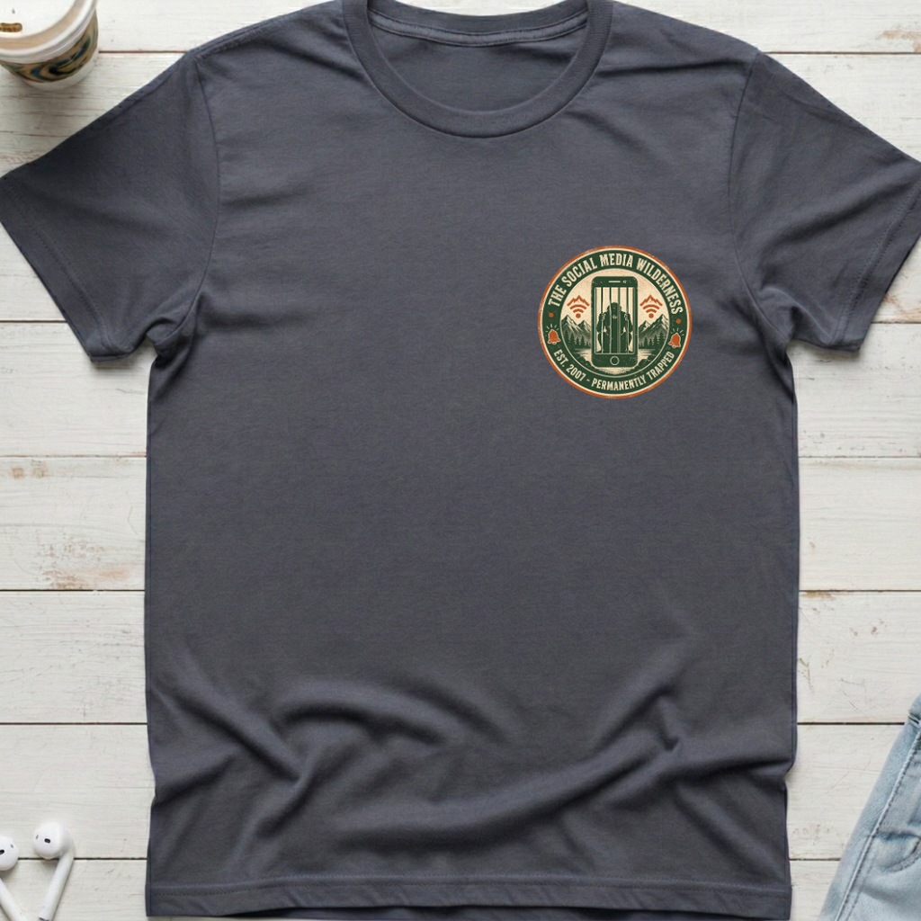 Social Media Wilderness Tee