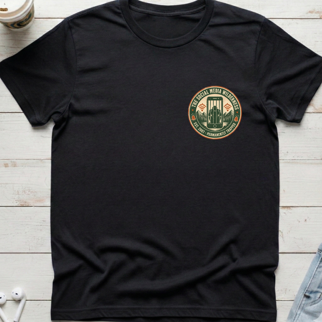 Social Media Wilderness Tee