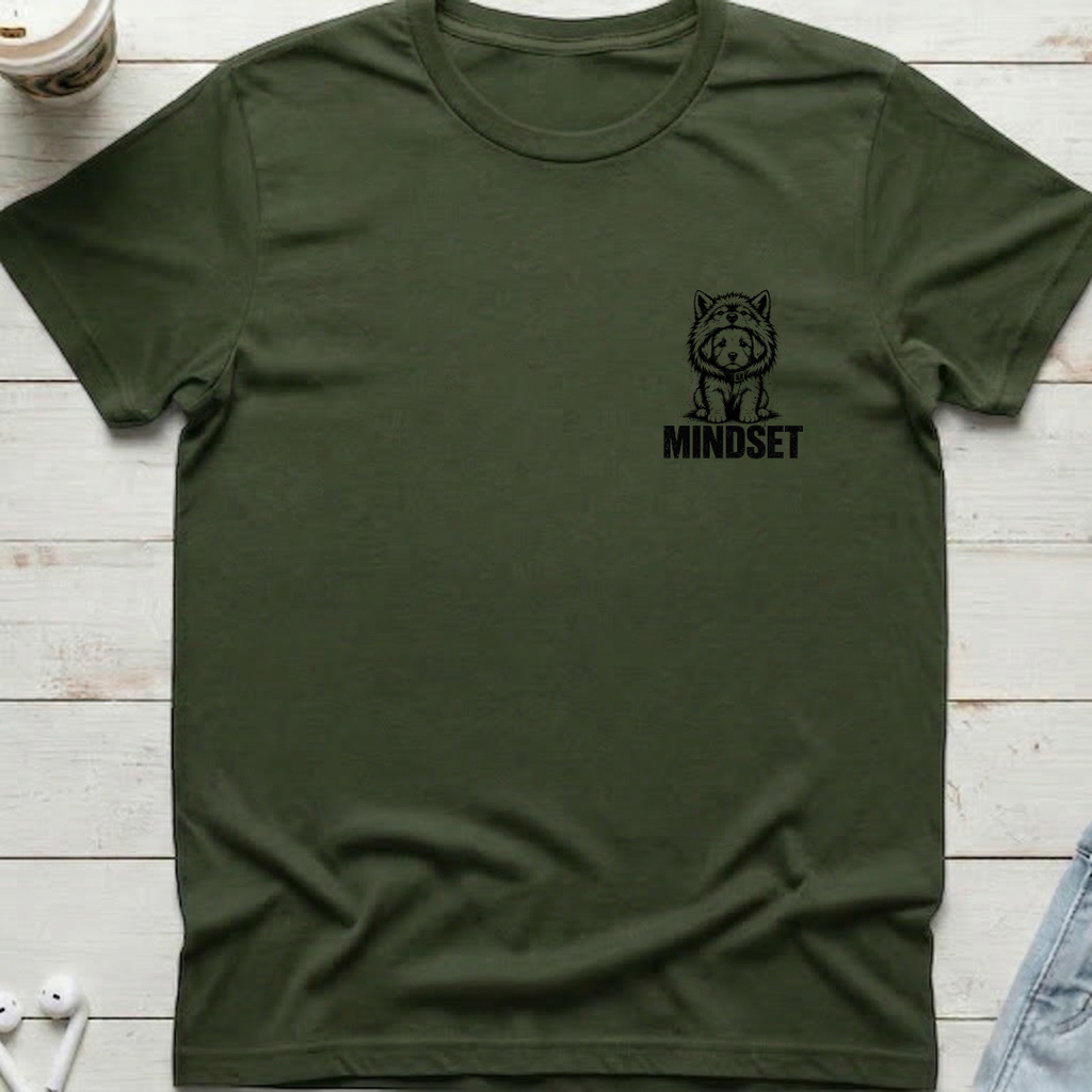 Mindset Wolf Pup Pocket Tee