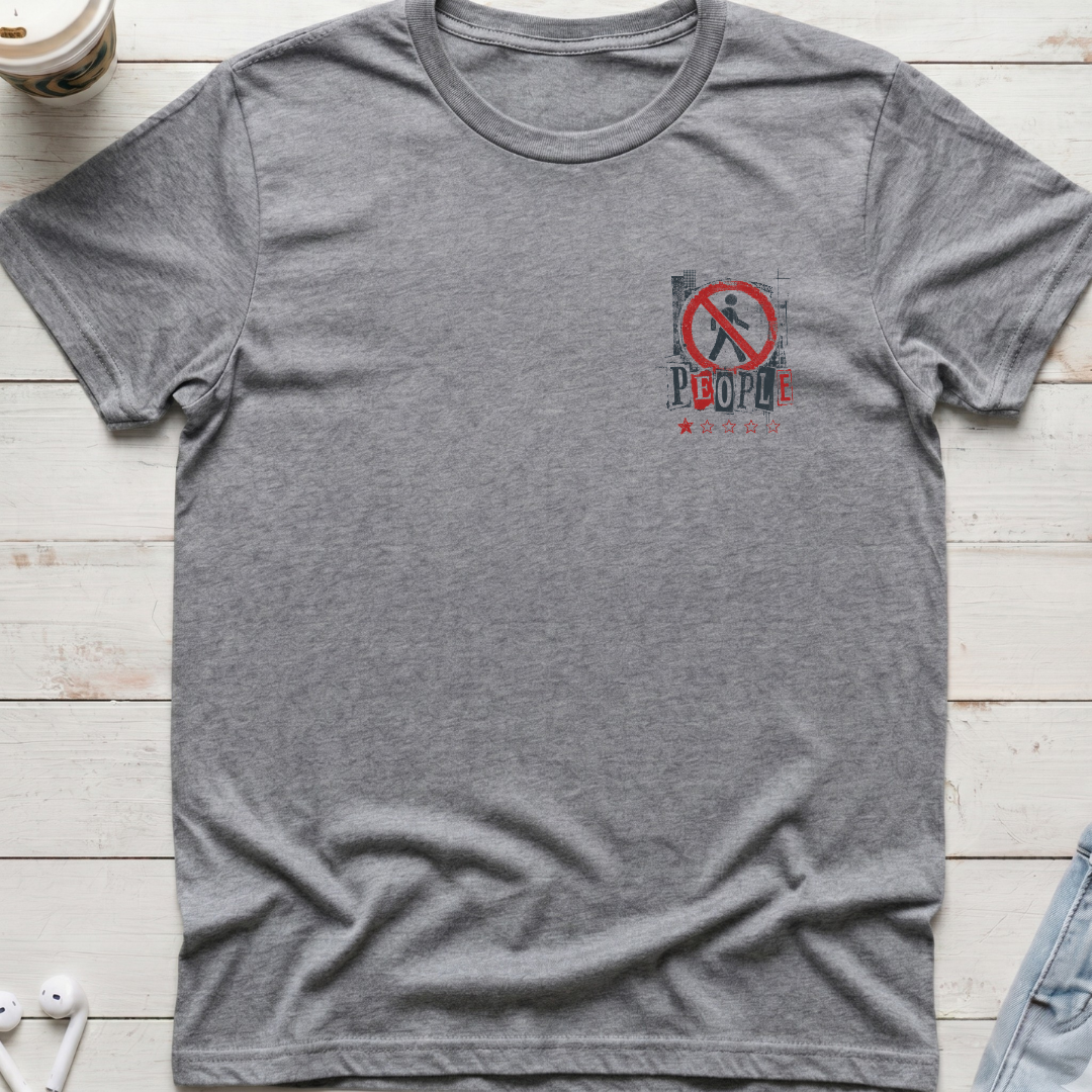 No People Pocket Tee