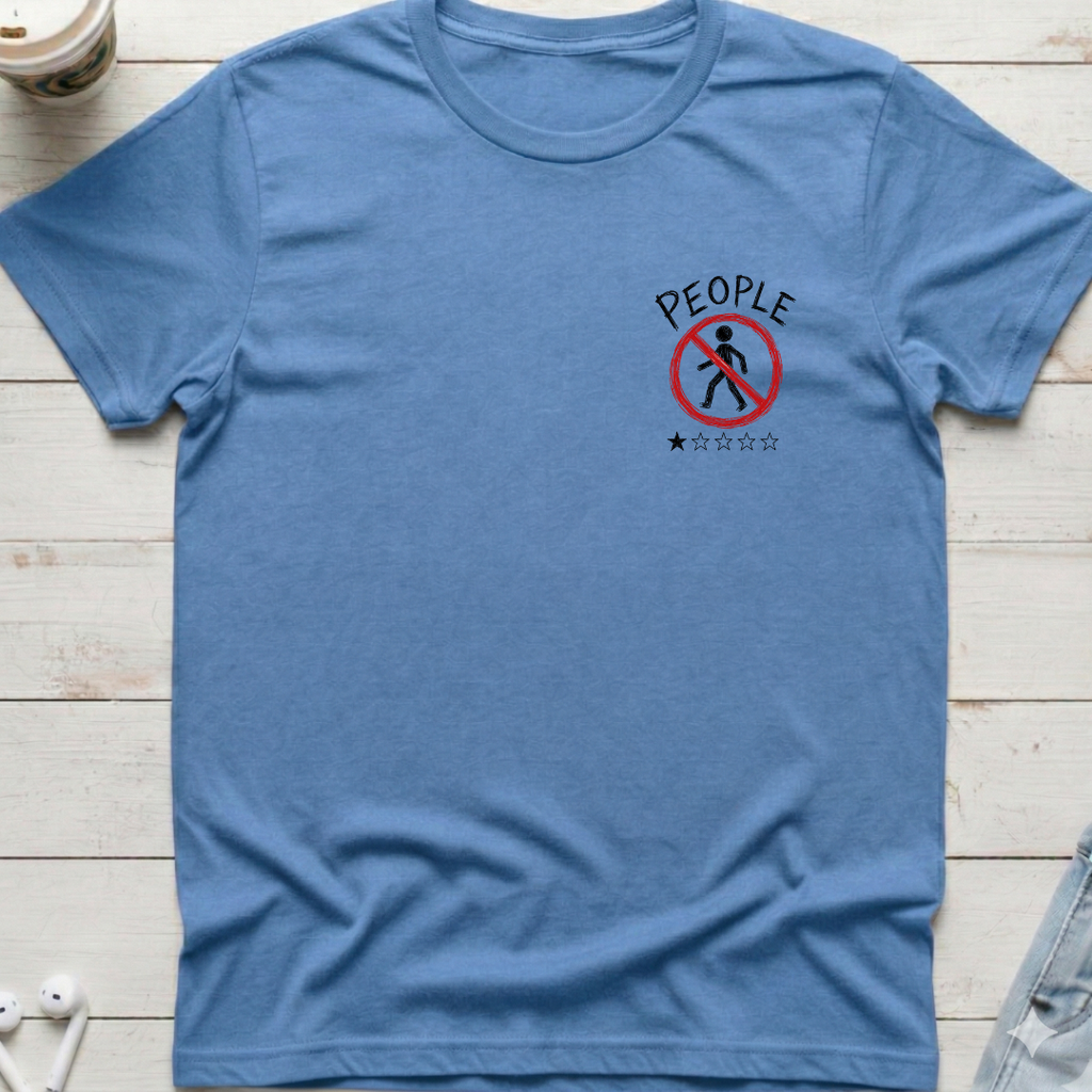 No People Pocket Tee