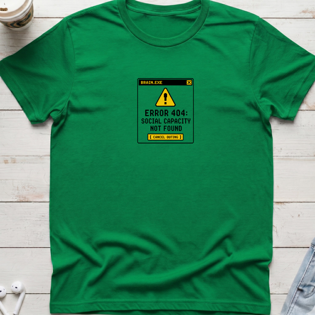 Error 404 Social Capacity Tee