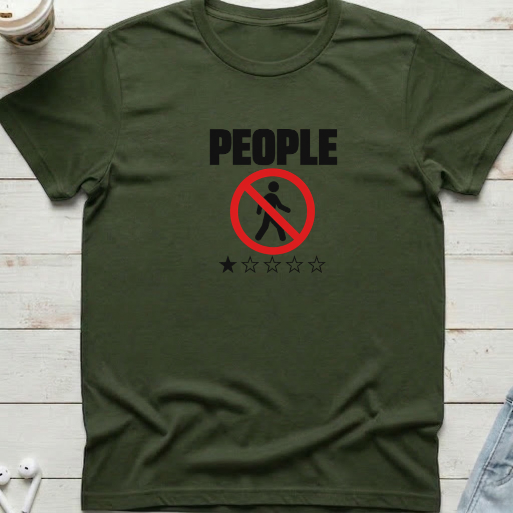 No People Anti-Social Tee