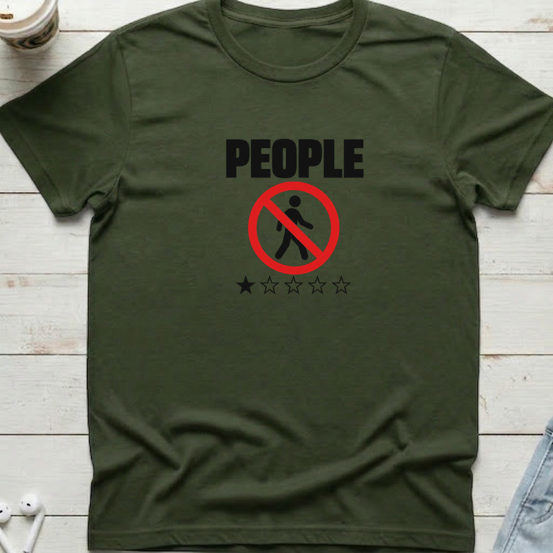 No People Anti-Social Tee