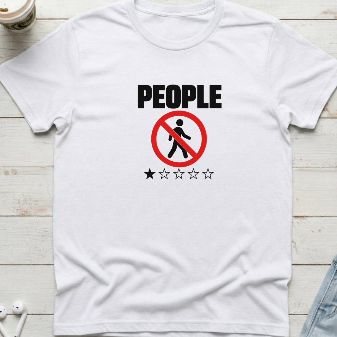 No People Anti-Social Tee