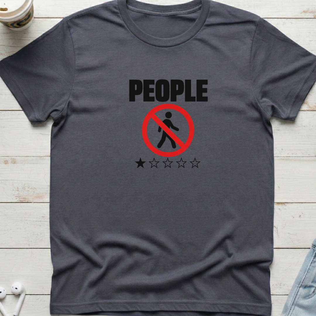 No People Anti-Social Tee