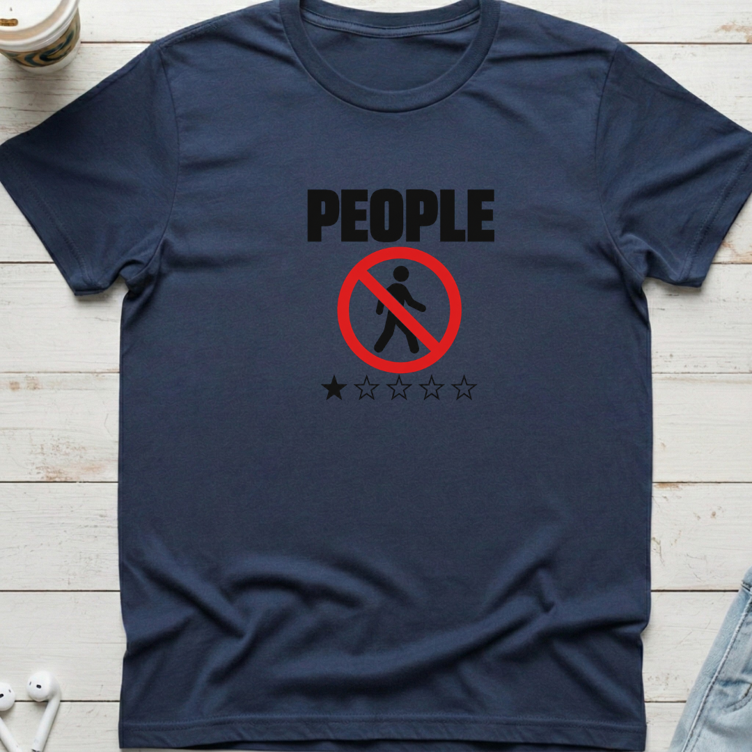 No People Anti-Social Tee