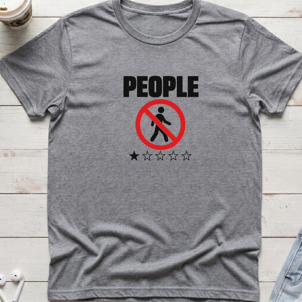 No People Anti-Social Tee