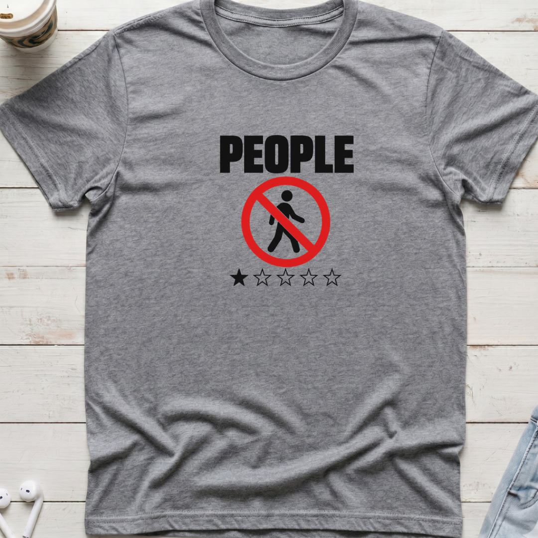 No People Anti-Social Tee