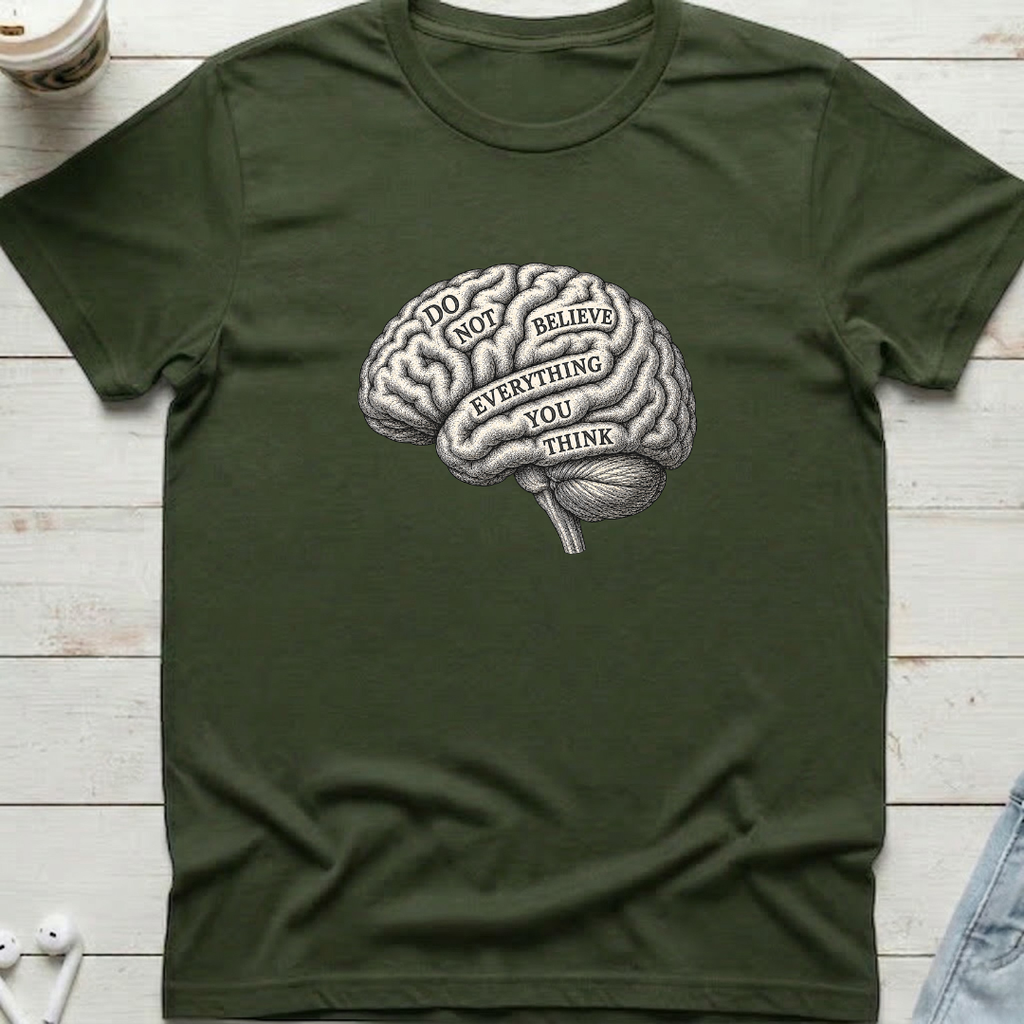 Do Not Believe Brain Tee