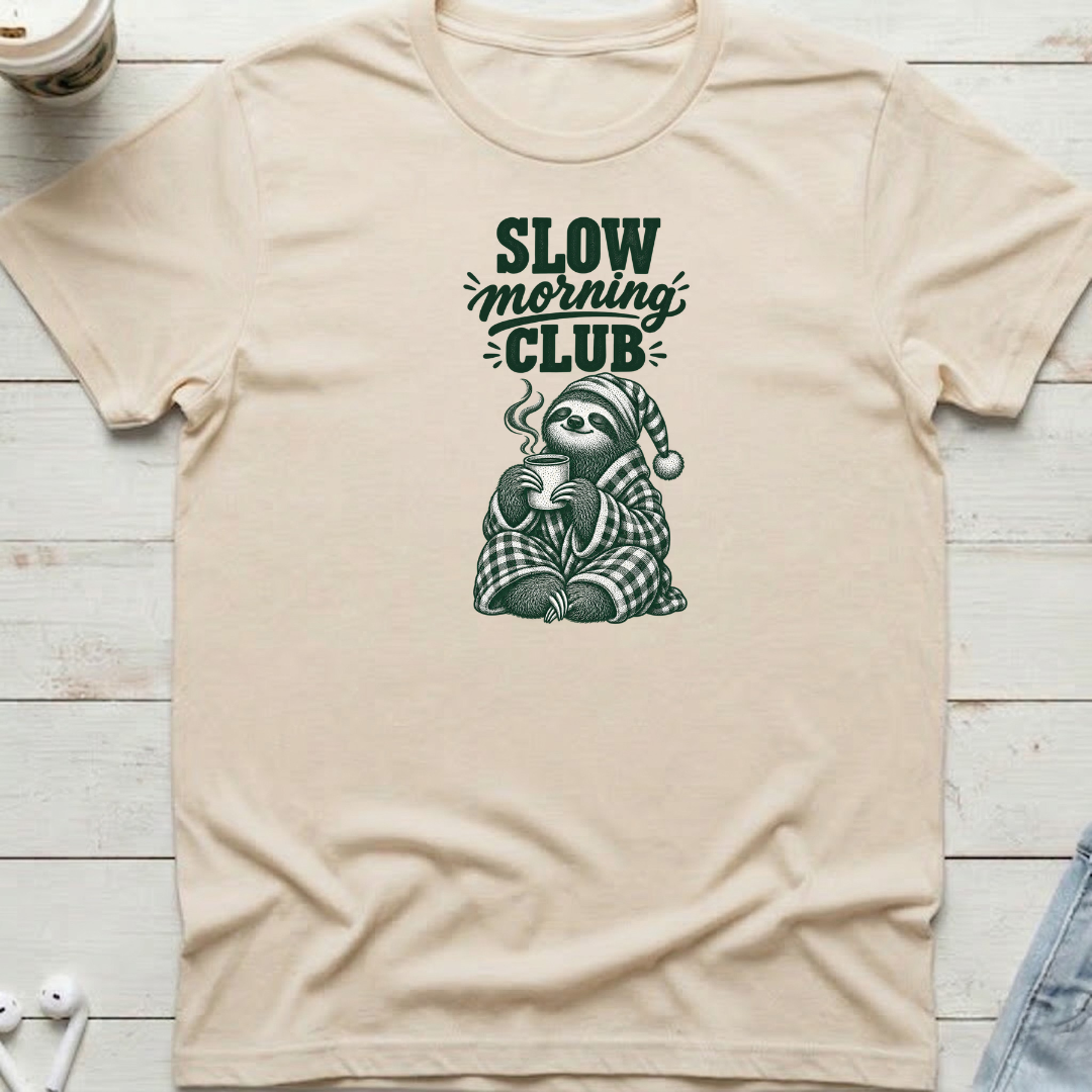 Slow Morning Club Tee