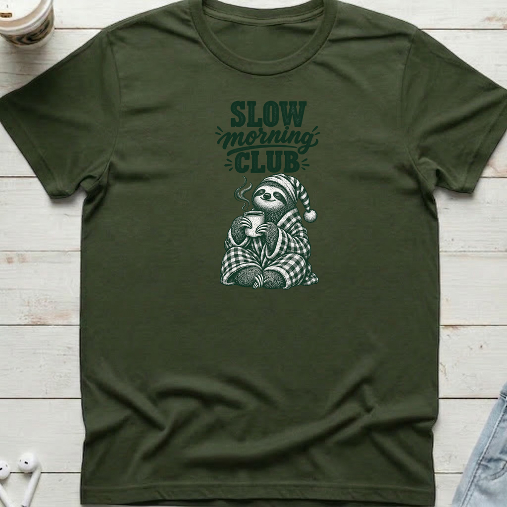Slow Morning Club Tee