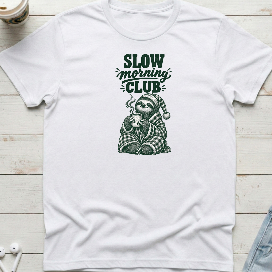 Slow Morning Club Tee
