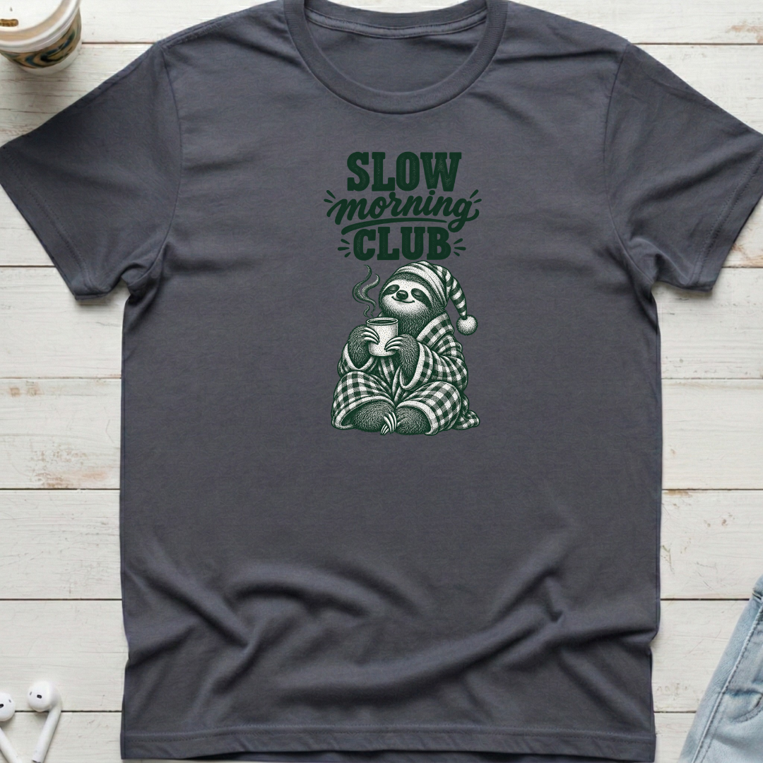 Slow Morning Club Tee