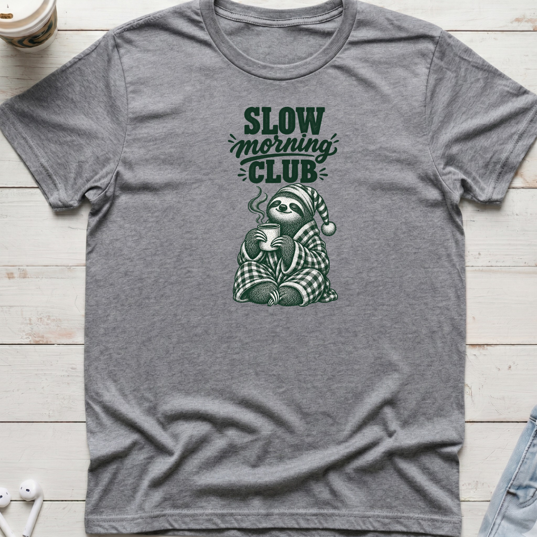 Slow Morning Club Tee